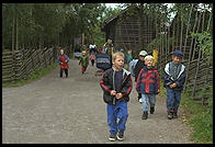 Skansen outdoor museum.  Stockholm, Sweden