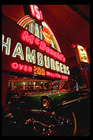 An original McDonald's sign.  Henry Ford Museum.