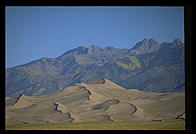 Great Sand Dunes National Monument.  Mosca, Colorado.