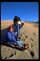 Phil and Rosa. Great Sand Dunes National Monument. Mosca, Colorado.