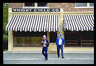 Wright Cycle Co.  Greenfield Village (at Michigan's Henry Ford Museum).