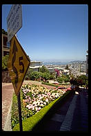 Top of Lombard Street, San Francisco, California.
