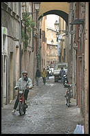 A street leading into the Campo de Fiori (Rome)