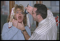 Tato removes Chicca's tooth, Christmas 1995