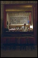 Franco at the bar of Verona's Due Torri Hotel Baglioni