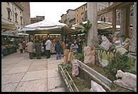 In Verona's Piazza Erbe