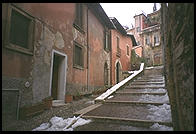 Stairs in Verona, near the Teatro Romano