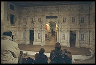 Vicenza's Teatro Olimpico, Europe's oldest surviving indoor theater (designed by Palladio in 1579)