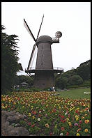 Windmill. Golden Gate Park. San Francisco, California.