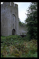 The city wall near Snackgardsporten.  Visby, Gotland.