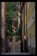 Gamla Stan, Stockholm from Fjallgatan on Sodermalm.