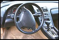 Cockpit.  Acura NSX.