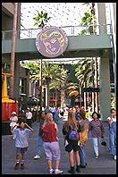 Universal City (shopping mall built in the style of a city street; Los Angeles California)