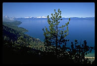 View of Lake Tahoe from the Flume Trail.