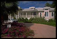 The front of my friend Bob's house on Grand Cayman