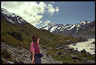 Me in front of Mount Cook, South Island, New Zealand