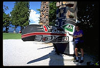 Me at the Jewish nose research center.  Vancouver, British Columbia.