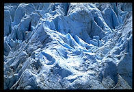 Close-up of a glacier in Kenai Fjords National Park (Alaska) 