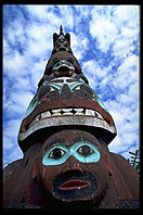 Totem pole. Ketchikan, Alaska.