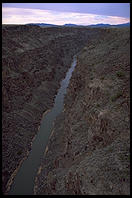 Canyon of the Rio Grande, near Taos, New Mexico