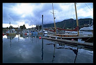 Harbor in Haines, Alaska.