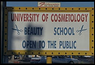 University of Cosmetology.  Las Vegas, Nevada