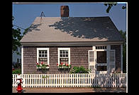 A traditional Cape-style house in Edgartown, Martha's Vineyard, Massachusetts