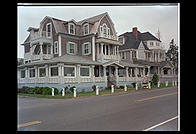 Hotel on the water in Oak Bluffs, Martha's Vineyard, Massachusetts