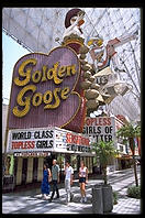 Golden Goose. Downtown Las Vegas (Fremont Street) by day.