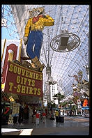 Pioneer. Downtown Las Vegas (Fremont Street) by day.