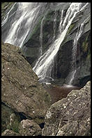 Powerscourt Waterfall. Wicklow Mountains. Ireland.