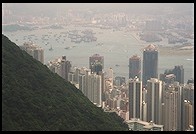 Downtown Hong Kong from Victoria Peak