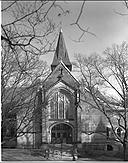 Chapel.  Wellesley College.  1981.  My first view camera photo.