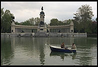 Parque del Retiro.  Madrid, Spain