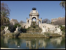 Digital photo titled parc-de-la-cuitadella-fountain