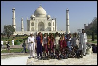 Digital photo titled taj-mahal-tour-group