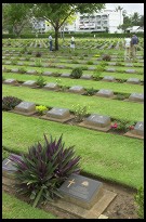 Digital photo titled kanchanaburi-cemetery-vertical