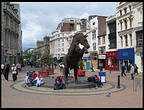 Digital photo titled horse-statue